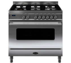 BRITANNIA  Delphi 90 RC9SGDES Dual Fuel Range Cooker - Stainless Steel